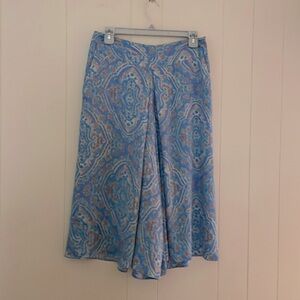 Anthro ELEVENSES rare wide leg coulottes